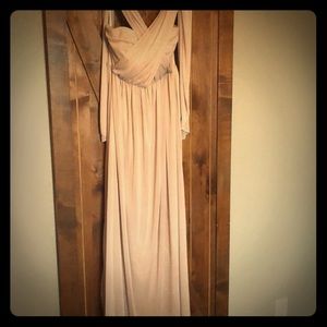 Multi-functioning bridesmaid/formal dress.